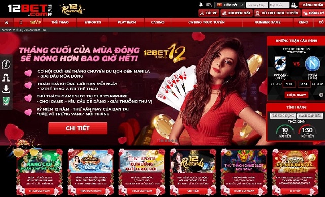 Tìm hiểu về nhà cái 12bet